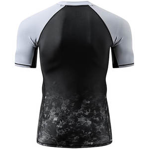 Camiseta Deportiva Premium Transpirable de Manga Corta, Ajustada, de Secado Rápido y Ligera para MMA, Grappling, Gimnasio y Ejercicio Diario - Product Image 4