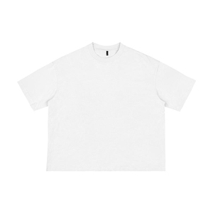 Fabricante OEM de Camisetas al por Mayor, Camisetas Personalizadas Lisas Negras de 280 g/m², Estilo Vintage, 100% Algodón, Tallas Grandes - Product Image 3