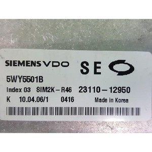 Unidad de Control del Motor / ECU SM5 EX1/DF 2005-2010 Usada ORIGINAL 2311012950 - Product Image 2