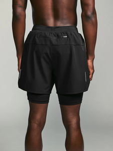 Shorts Homme 2026 Noir Uni Séchage Rapide avec Cordon de Serrage Taille Mi-Haute Décontracté en Polyester Tissé Personnalisable - Product Image 2
