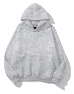 เสื้อฮู้ดดี้ผู้ชายไซส์ใหญ่ สีพื้น ผ้าคอตตอนเทอร์รี่ สวมใส่สบาย ทรงปกติ ระบายอากาศได้ดี เสื้อผ้าผู้ชายสั่งทำได้ - Product Image 4