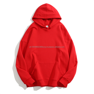 Sweat à capuche vintage surdimensionné en molleton de coton personnalisé, délavé à l'acide, vieilli au soleil, épais, à fermeture éclair, pour homme - Product Image 5