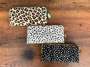 ใหม่กระเป๋าสตางค์หนังรีไซเคิลพิมพ์ลายสัตว์ทำด้วยมือของจริงขายดีกระเป๋าสตางค์หนังรีไซเคิลหรูหรามีสไตล์วินเทจไม่ซ้ำใคร - Product Image 4