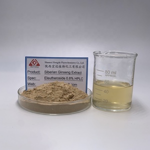Polvo de extracto de Ginseng siberiano P.E Eleutheroside B + E 0.8% Extracto de Ginseng SIBERIANO - Product Image 3