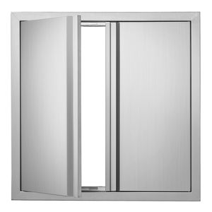 Porta di Accesso BBQ a Incasso in Acciaio Inox 24W X 24H Pollici per Cucina Esterna, Accessori per Mobili a Muro - Product Image 6