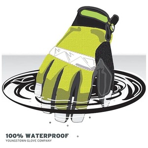 Nouveauté : Gants de conduite Alpha Racing en cuir, antidérapants, coupe-vent, compatibles écran tactile, à doigts entiers, avec fermeture auto-agrippante, unisexe - Product Image 2