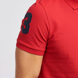 Polo pour hommes 100 % coton, haute qualité, prix abordable, couleur unie personnalisable, respirant, anti-boulochage, design décontracté et épuré - Product Image 5