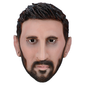 Masques réalistes de Messi, Ronaldo, Neymar, <span class=keywords><strong>Kylian</strong></span> Mbappé, masques en latex pour les fêtes, masques pour Halloween, masques pour jeux de rôle - Product Image 2
