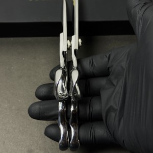 Ergonomic Barber Hair Cutting Scissors Professional Salon Stainless Steel Shears for Precision Styling Use - Product Image 4