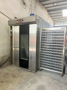 Horno Rotatorio Eléctrico LX32M Vietnam, Nuevo, Producto Popular 2025, para Panadería, 380V, 1 Año de Garantía, 32 Bandejas, Protección Contra Sobrecalentamiento - Product Image 3