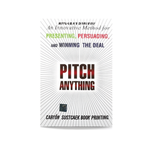 Pitch Anything by Author Oren Klaff <b>Paperback</b> Custom Softcover <b>Book</b> Printing - Product Image 2