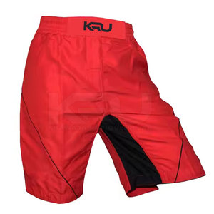 New Stylish Modern MMA Shorts Front Men's Active Athletes Spandex/Polyester Material 300g Seamless Regular Fit Breathable - Product Image 3