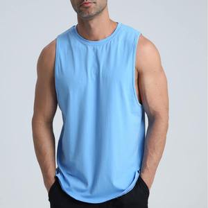 OEM Custom Wholesale Manufacturer Moisture Wicking Workout Tank Top Gym <b>Singlet</b> Bulk Supplier Private Label Wear - Product Image 4