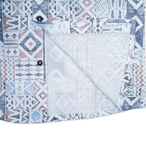 Camisa informal de franela de algodón 100% para hombre con logotipo bordado estampado personalizado OEM de talla grande de manga larga antiarrugas y transpirable - Product Image 2