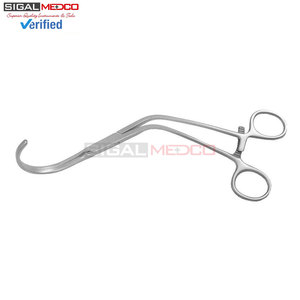 Pinza para tejido vascular atraumática, equipo quirúrgico médico para manipulación de tejidos, hemostática, veterinaria, de grado quirúrgico duradero - Product Image 3