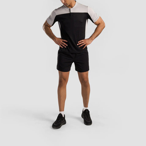 T-shirt en maille à séchage rapide pour homme avec logo personnalisé, vente en gros, respirant, confortable, tendance, écologique - Product Image 6