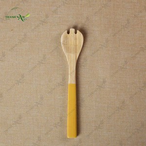 Cuillère en bambou classique faite à la main, écologique, durable, ustensiles de cuisine directement du Vietnam pour les cadeaux, choix intelligent - Product Image 4