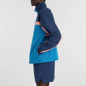 Veste de tennis personnalisée pour homme grande taille, style streetwear, imperméable, avec doublure en mesh, légère, séchage rapide, respirante, pour le sport - Product Image 5