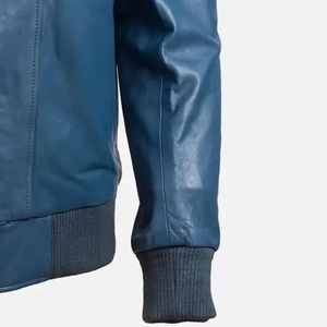 High Quality <b>BROWN</b> Cow Skin Formal <b>Leather</b> <b>Jackets</b> Waterproof & Eco-Friendly - Product Image 4