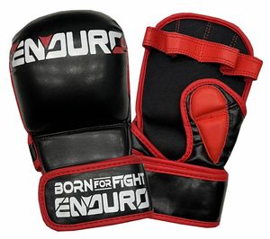 โลโก้แบบกำหนดเอง ผ้าคุณภาพสูง น้ำหนักเบา ถุงมือ MMA สำหรับฝึกซ้อมแบบมืออาชีพ ครึ่งนิ้ว ปรับได้ด้วยแถบตีนตุ๊กแก - Product Image 4