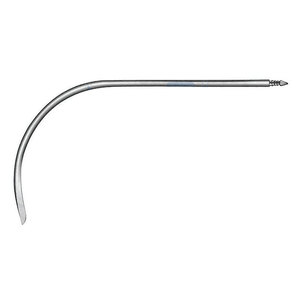 Aguja Redon de 19.5 cm / 7-3/4 Pulgadas, Calibre 14, Completamente Curvada, Aguja Quirúrgica con Punta de Cuchillo y Extremo Roscado - Product Image 2