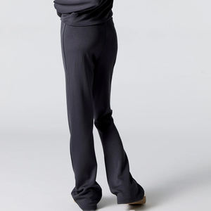 Pantalon de jogging décontracté d'hiver pour femme, taille haute, coupe large, brodé, en molleton, ample, pour le sport en extérieur - Product Image 4