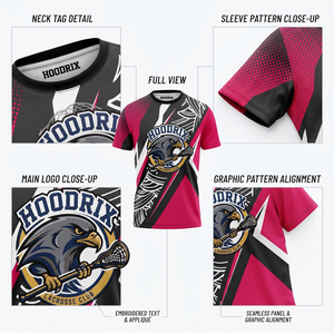 Custom Logo Lacrosse Shooting Shirt Sublimation Printing Breathable Mesh Sleeveless Practice Jersey OEM ODM Factory Price - Product Image 6
