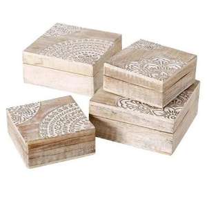 New Arrival Wooden Designer Jewelry <b>Box</b> Handmade Modern Custom <b>Shelf</b> <b>Box</b> Jewelry Organizer for Gifting Vanity & Jewelry Display - Product Image 1