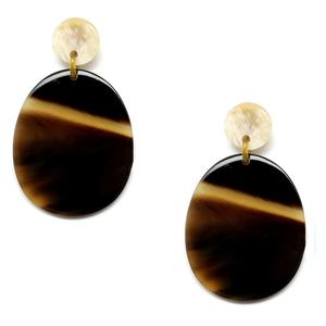 Pendientes de cuerno de arte y artesanía, buen precio, disponible - Product Image 1