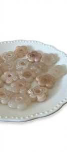 Perles en verre soufflé à la main en forme de fleur à double couche, en vrac, pour la fabrication de bijoux DIY (colliers, bracelets, boîtes) - Vente en gros - Product Image 2