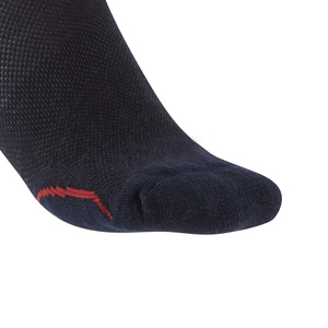 2026 Best Selling Ankle <b>Socks</b> Solid Navy Red Trim Breathable Knitted Spandex <b>Polyester</b> Running Summer Adults Grip <b>Socks</b> - Product Image 6