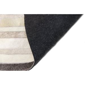 Alfombra de Área de 8x10, 100% Algodón Natural, Diseño Tradicional a Rayas, Antideslizante, Apta para Mascotas, Tejida a Mano, con Base de Fieltro de Pelo Corto - Product Image 3