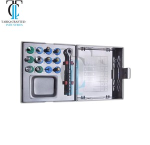 Kit completo de instrumentos para implantes dentales, herramientas quirúrgicas de acero inoxidable para implantología, TARIQ CRAFTED INDUSTRIES - Product Image 6