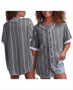 DROGEN EXPORT Women's Custom Design Baseball Jersey 100% Polyester Mesh Short Sleeves Custom Team <b>Names</b>/Numbers OEM Service - Product Image 1