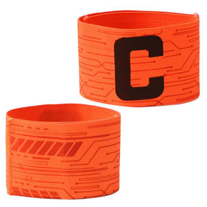 Brassard de Capitaine de Football Élastique d'Usine, Réglable, Antidérapant, Respirant, Unisexe, pour Entraînement, Jeunes et Adultes, Imprimé - Product Image 1