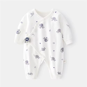 Combinaison pour nouveau-né en coton doux, tenue quotidienne, vente en gros, combinaison bébé tendance, tenue en coton mignonne, fabricant de combinaisons bébé - Product Image 1
