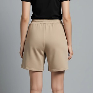 Shorts Bermuda en Coton Respirant pour Femme, Personnalisables, avec Cordon de Serrage et Deux Poches Latérales – Idéal pour l'Été (Vente en Gros) - Product Image 6