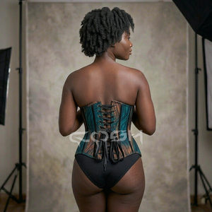 <b>Underbust</b> Steelboned Printed Waist Training And Fashion Wear Corset - Product Image 4