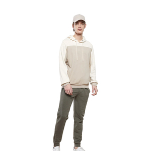 Sweat-shirt à capuche personnalisable 100 % coton pour homme, épais, en polaire, thermique, motif uni, conception OEM - Product Image 1