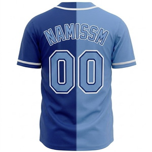 Maillots de baseball pour hommes de haute qualité, respirants, grande taille, polyester, séchage rapide, antibactériens, maillot de baseball sportif - Product Image 5