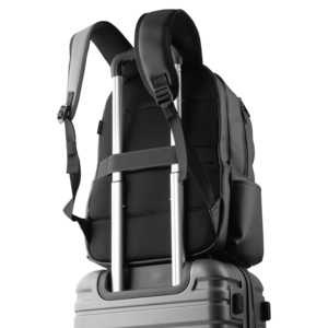 Trust Defender Unisex PU <b>Backpack</b> 42x30x18 Cm Multiple Pockets Zipper Closure Day <b>Backpack</b> - Product Image 3
