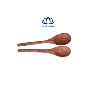 EL FAVORITO DE LOS CLIENTES: Cuchara Ecológica de Coco Segura y Limpia, Producto 100% Vegetal, Ideal para Comer Sopa y Remover Postres, Precio - Product Image 1