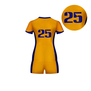 Maillot et short de volley-ball de haute qualité, conçus pour offrir une grande élasticité et une flexibilité supérieures pour des mouvements rapides - Product Image 6