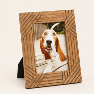 Wholesale Geometric Carved Solid <b>Wood</b> Photo <b>Frame</b> Tabletop Handcrafted Wooden <b>Picture</b> <b>Frames</b> for Home Office Decor - Product Image 1