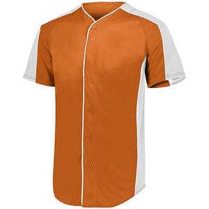 Men's Latest Design Full Button Baseball Jersey Good Quality Sportswear with Sublimation Printing OEM ODM Service for Youth - Product Image 5