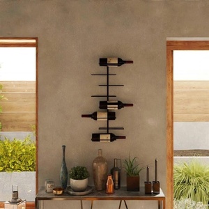 Support à bouteilles de vin, design de berceau à bouteilles, support de repos pour bouteilles, berceau horizontal pour bouteilles, support à bouteilles incliné - Product Image 6
