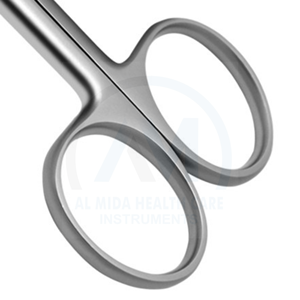 Ciseaux de coupe de fil chirurgical Al Mida Healthcare certifiés CE Classe II, 4,75 pouces, en acier inoxydable orthodontique, instrument dentaire - Product Image 4