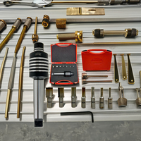 ASSORTS Jeu d'outils de brochage droit HSS, poinçons hexagonaux (3mm-12mm), tête de broche amovible, non revêtue, haute précision, fabriqué en Inde