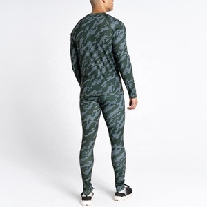 Ensemble de sous-vêtements de compression camouflage pour hommes, manches longues, respirant, vêtements de sport, gym, course à pied - Product Image 4