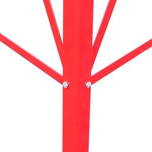 Ornement de jardin élégant de moulin à vent de cour résistant aux intempéries rouge de 8 pieds - Product Image 5